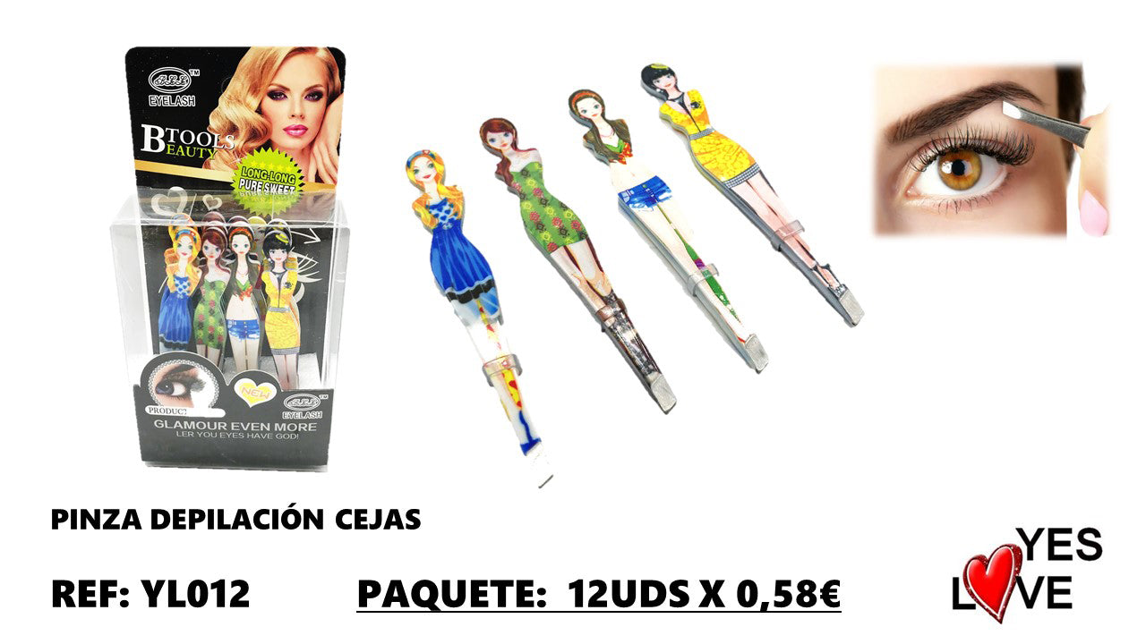 PINZAS DEPILAR MUÑECA