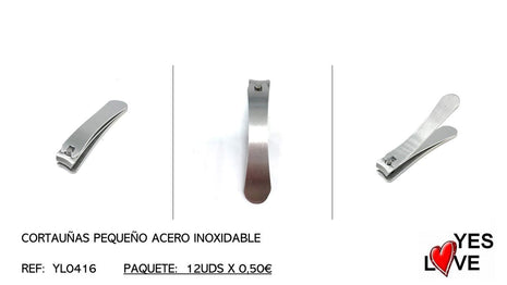 CORTAUÑAS PEQUEÑO ACERO