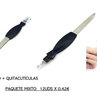 LIMA ACERO + QUITACUTÍCULAS