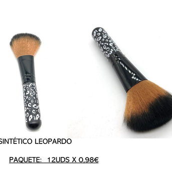 BROCHA PELO SINTÉTICO LEOPARDO