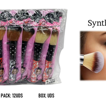 BROCHA PELO SINTICO LEOPARDO