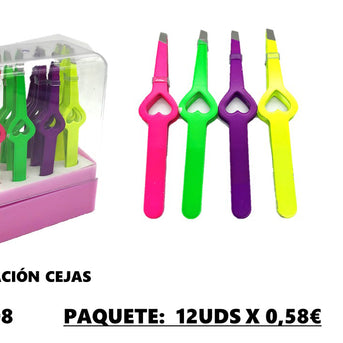 PINZA DEPILAR FLUOR