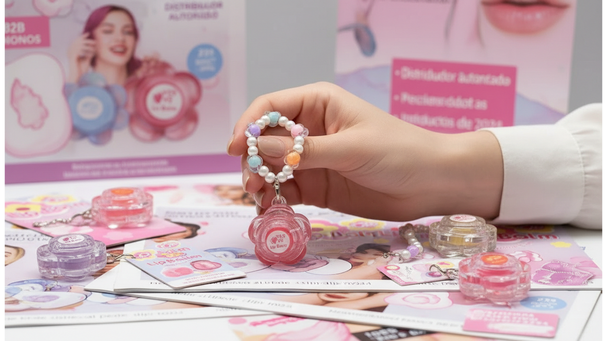 BÁLSAMO FLORAL CON PULSERA ABALORIO